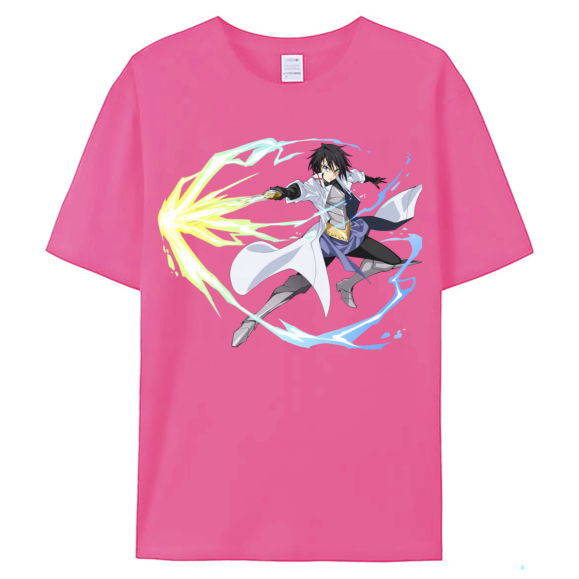 （画像用） 転スラ Regarding Reincarnated to Slime レディースカジュアルプリントTシャツ（綿100％）